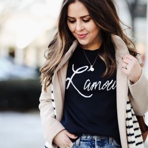 Blogger fav L’amour sweater